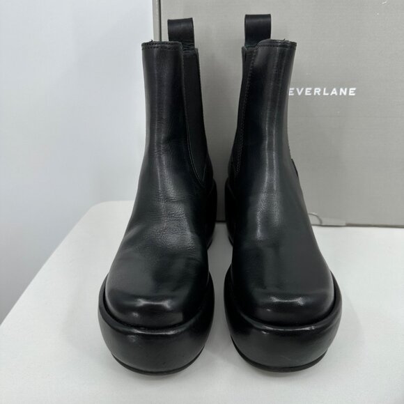 Everlane The Puffa Boot in Black size 7 Chelsea Ankle 3.25" Chunky Platform po - Picture 3 of 12
